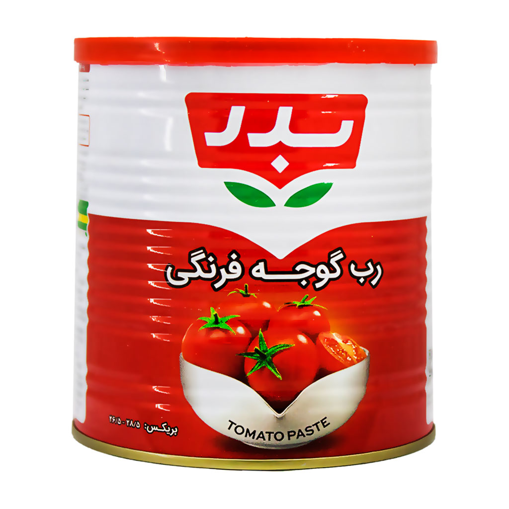 رب گوجه فرنگی 800 گرمی بدر