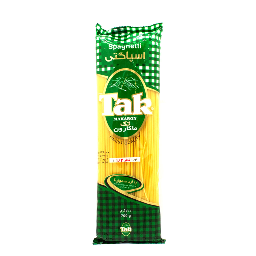 ماکارانی 1.2 رشته‌ای 700 گرم تک ماکارون